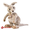 Promo personnalisé adorable bébé jouet en peluche kangourou